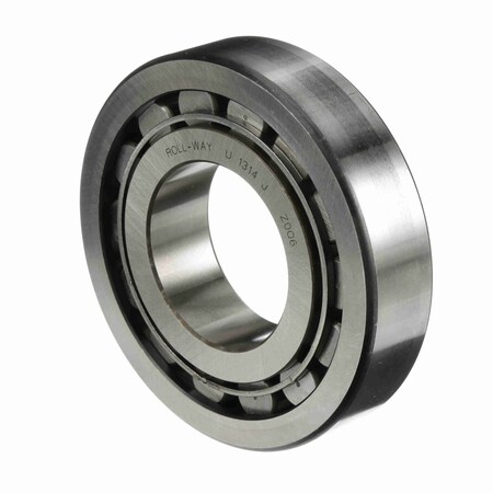 Rollway Cylindrical Bearing - Caged Roller - Straight Bore - Unsealed, U-1314-J U-1314-J;ROL